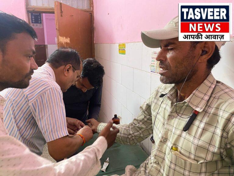 लाइन मैन पर गिरा एमसीबी बॉक्स हाथ की अंगुलिया कटी, हालत गंभीर