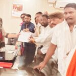 कोटेदारों का चार महीने से लाभांश न मिलने पर शुक्रवार को डीएम को गया ज्ञापन