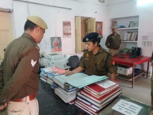 एएसपी ग्रामीण ने थाना तिलहर का किया अर्धवार्षिक निरीक्षण, अपराध नियंत्रण व महिला सुरक्षा पर दिए सख्त निर्देश