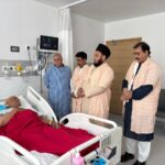 कांग्रेस अध्यक्ष अजय राय का कुशल क्षेम जानने मेदांता पहुंचे मुस्लिम धर्मगुरु