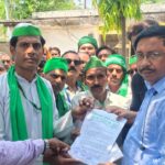 भारतीय किसान यूनियन लोकशक्ति टीम ज़िला अध्यक्ष अली क़ायम के नेतृत्व में स्मार्ट मीटर को लेकर दिया गया ज्ञापन