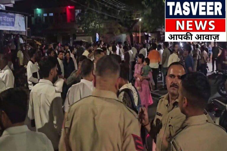 मंदिर के सामने बकरे के अवशेष फेंक शहर का माहौल ख़राब करने की कोशिश करने वाले लोकेश खटीक, हेमंत कोली को CCTV फुटेज के आधार पर पुलिस ने गिरफ्तार कर साज़िश का किया खुलासा।