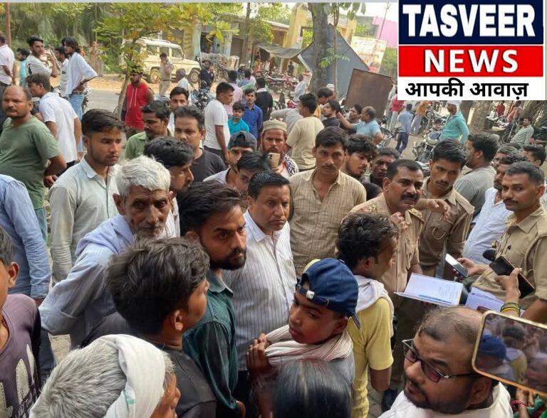 बाइक सवार व छोटा हाथी में आमने-सामने टक्कर से बाइक सवार की मौके पर हुई मौत