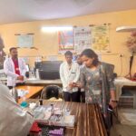 जिलाधिकारी अंकुर लाठर ने सामुदायिक स्वास्थ्य केंद्र राजेपुर का औचक निरीक्षण, स्वास्थ्य सेवाओं का लिया जायजा