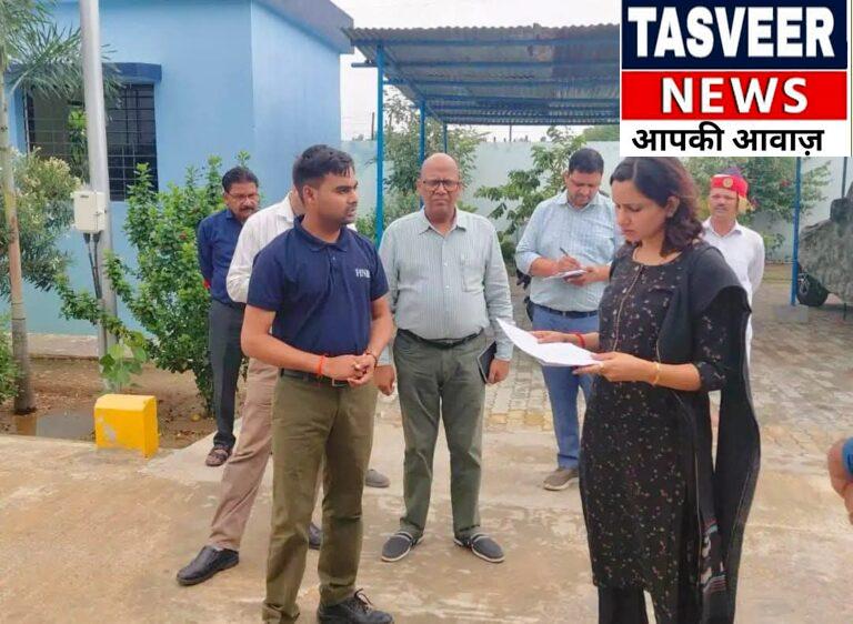 जिलाधिकारी डॉ. अंकुर लाठर ने किया औचक निरीक्षण, नालों की सफाई और जियो-टैगिंग के दिए निर्देश