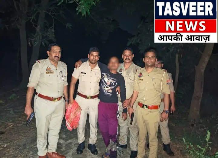 क़ायमगंज में पुलिस और 25 हजार के इनामी बदमाश के बीच मुठभेड़: भागने की कोशिश में पैर में लगी गोली