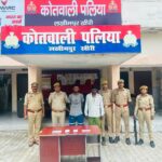 मादक पदार्थ ब्राउन शुगर की तस्करी करने वाले 2 तस्कर चढ़े पलिया पुलिस के हत्थे