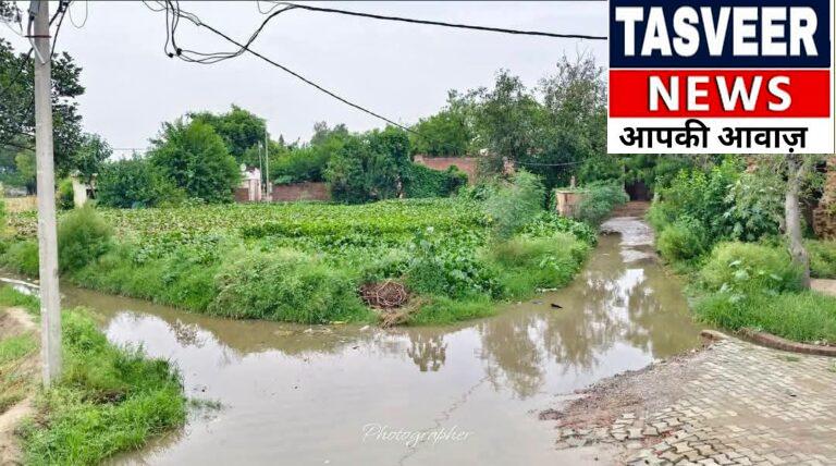 बारिश बनी आफत! जैतपुर की सड़क बनी ‘तालाब’, जान जोखिम में डालकर निकलने को मजबूर ग्रामीण — आखिर कब जागेगा प्रशासन