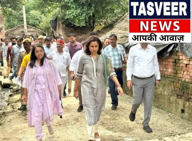बाढ़ के बीच ‘एक्शन मोड’ में DM डॉ. अंकुर लाठर, ट्रैक्टर पर सवार होकर पहुंचीं गांव-गांव; ग्रामीणों का दर्द सुना, अफसरों को दिए कड़े निर्देश
