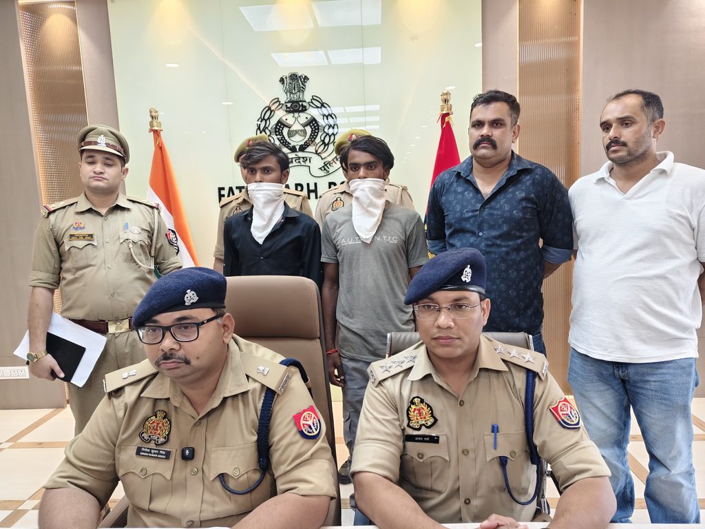 चोरी की बाइकों का खेल बेनकाब, तीन बाइक बरामद—दो आरोपी गिरफ्तार