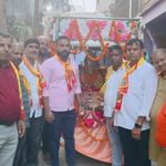 गणपति बप्पा मोरया के जयकारों से गूंजा शमसाबाद, धूमधाम से निकली भगवान गणेश की भव्य शोभायात्रा
